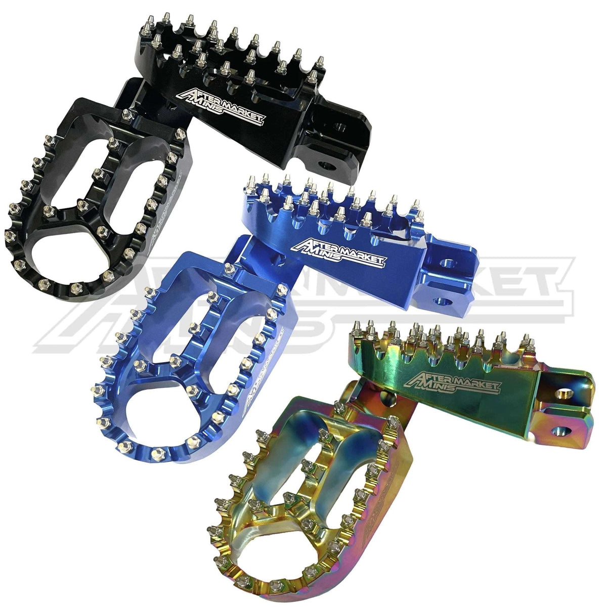 Aftermarket Minis - Yamaha PW50 Billet Aluminum Foot Pegs Feature Image