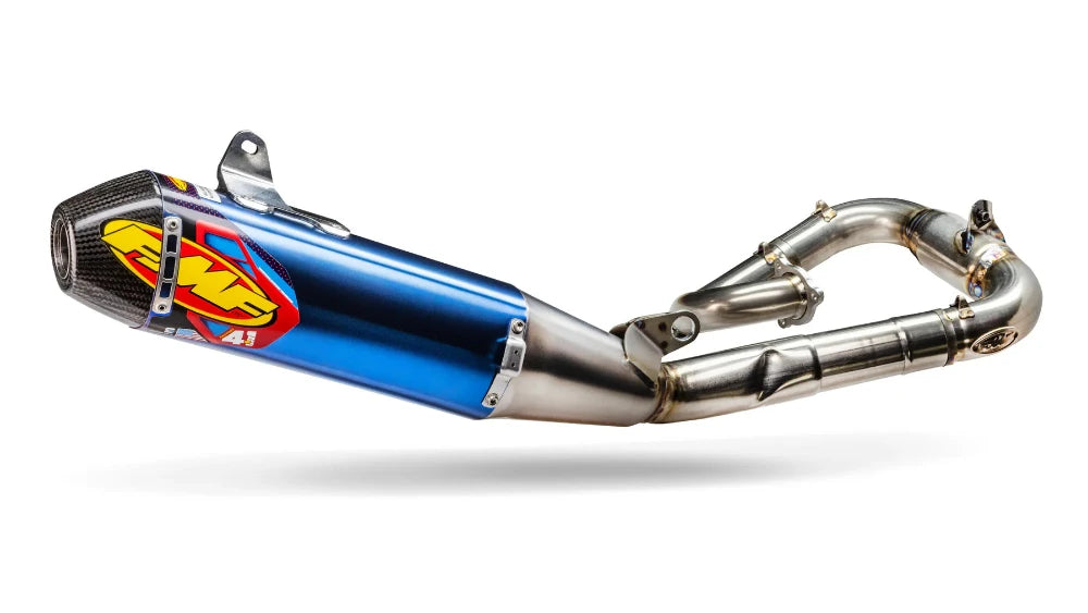 YZ250f 2019~ ノリフミチタンマフラー FMF 4.1 RCT Titanium Exhaust - Yamaha YZ250F FX (2019-2026) – Red