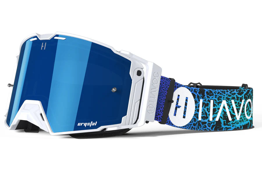dragon motocross goggles Blue Dragon Helios