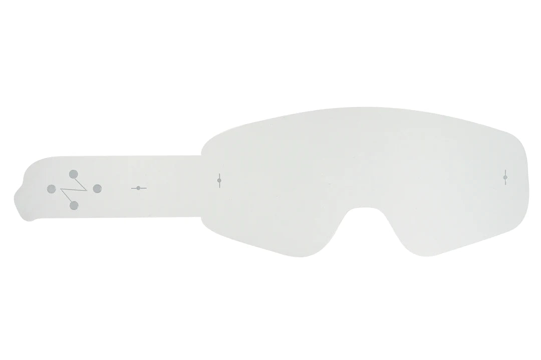 goggle tear offs Havoc Racing Infinity Goggle Tear-Offs 14 Pack Laminated Clear