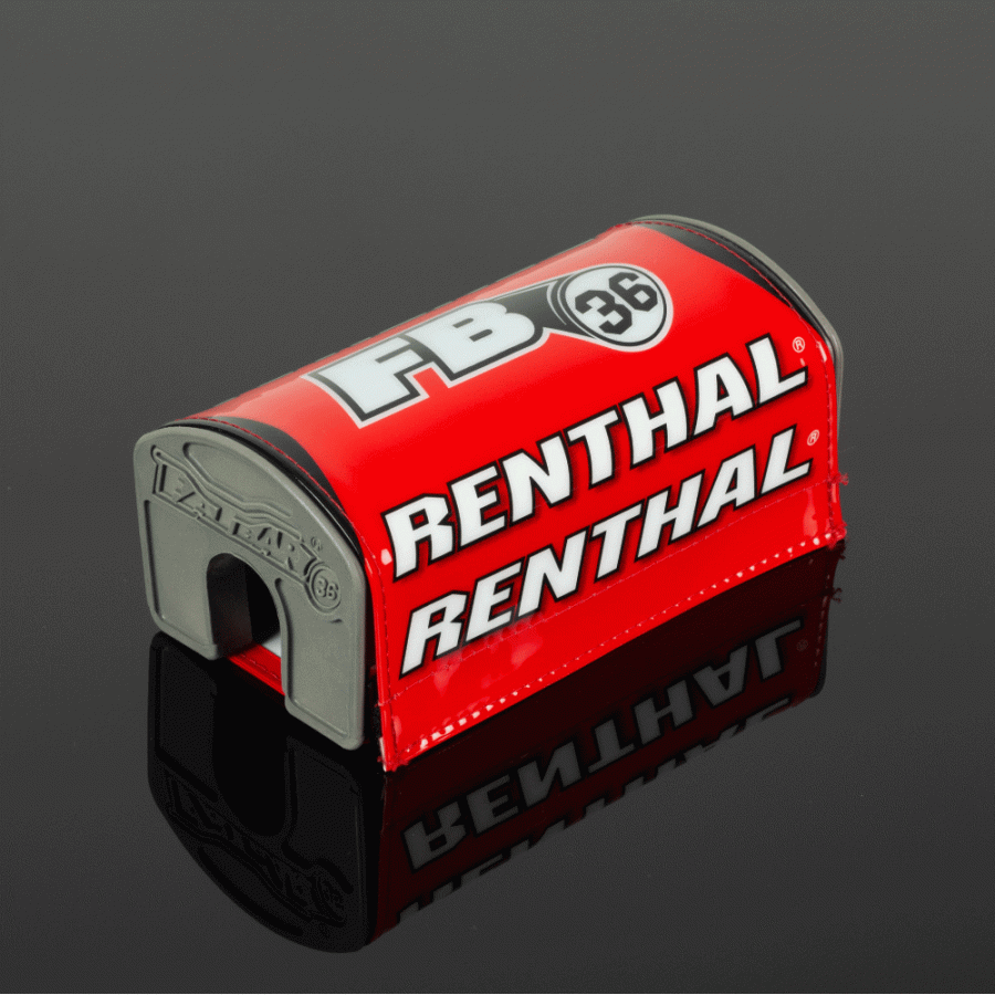 Renthal Fatbar 36 Bar Pad - Red/Black/White - Renthal