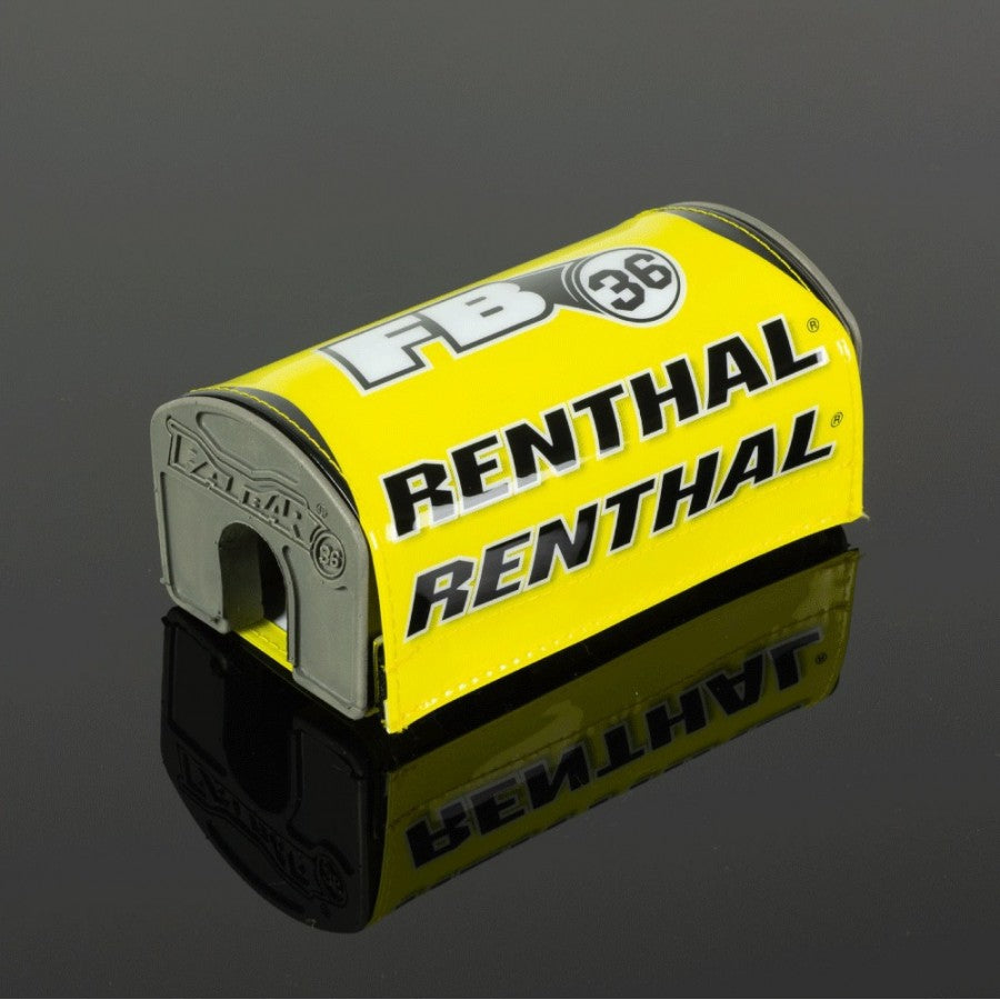 Renthal Fatbar 36 Bar Pad - Yellow/White/Black - Renthal