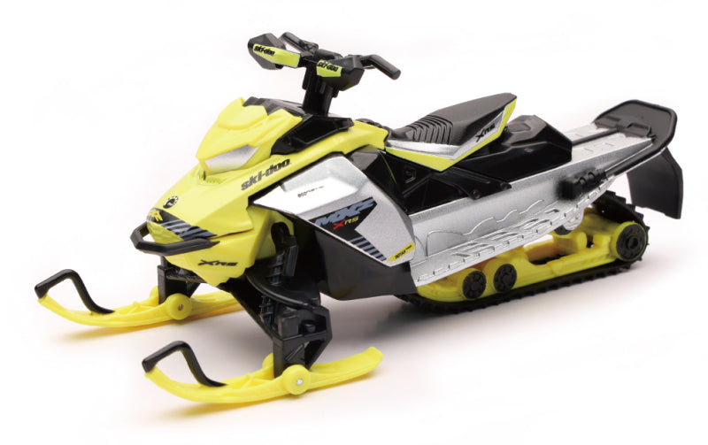 Ski-Doo MXZ X-RS Snowmobile (Yellow) 1:20 Die Cast