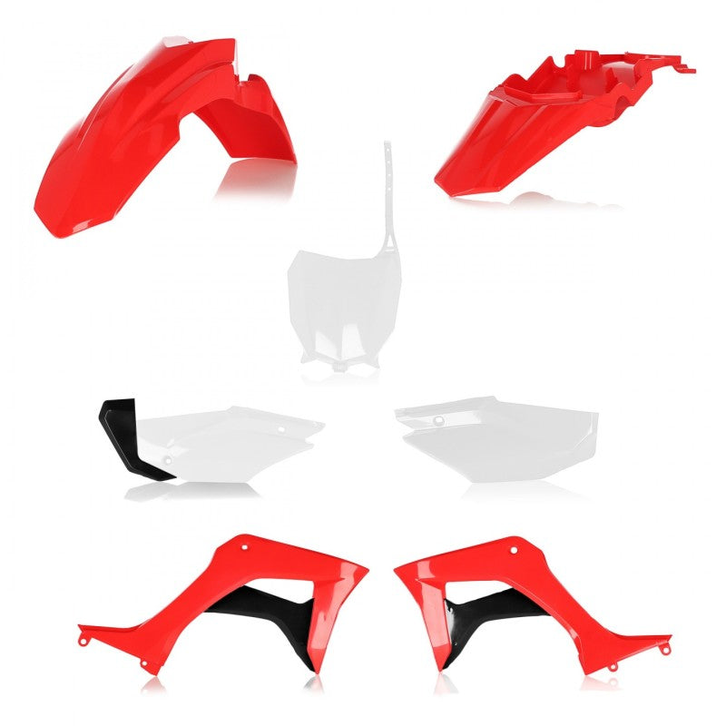 Acerbis Honda CRF 110F (2019-2025) Full Plastic Kit 21 Red