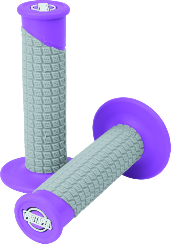 ProTaper Pillow Top Clamp On Grips - Neon Purple / Grey - ProTaper