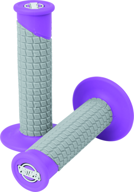 ProTaper Pillow Top Clamp On Grips - Neon Purple / Grey - ProTaper