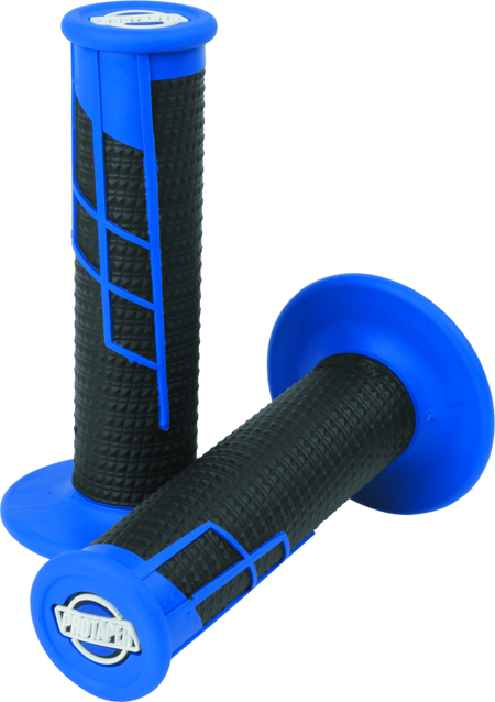 ProTaper Clamp On 1/2 Waffle Grips - Blue/Black - ProTaper