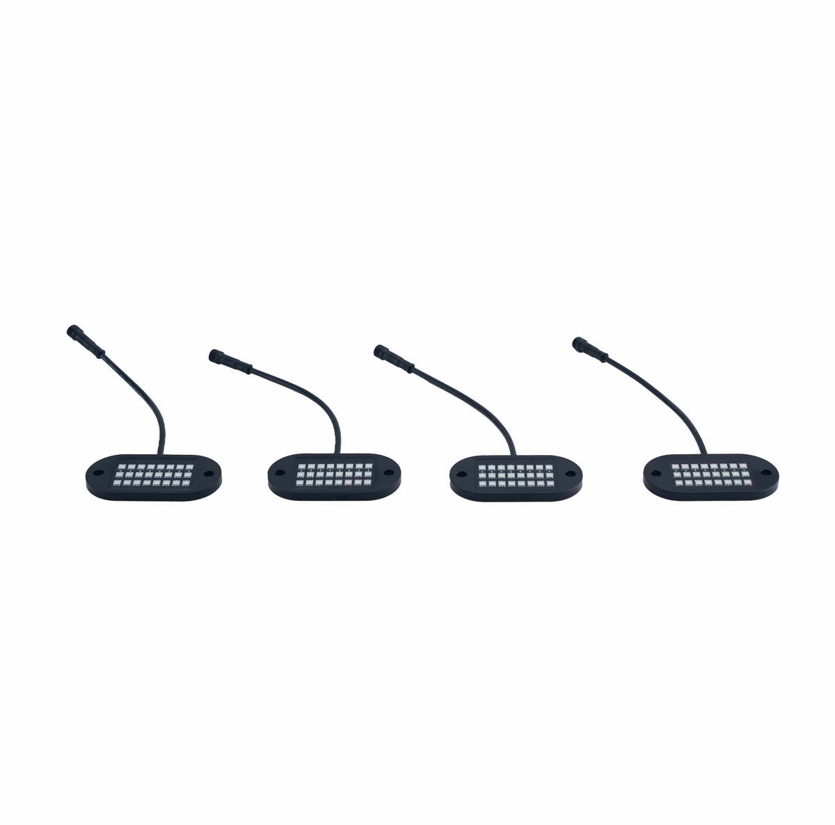 5150 Whips 187 Style Rock Lights 4 Pods