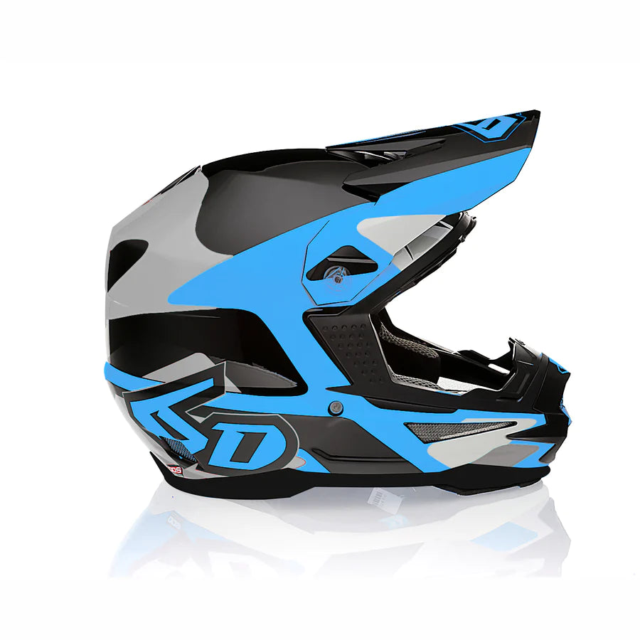 6D ATR-1 Apex Helmet - Cyan