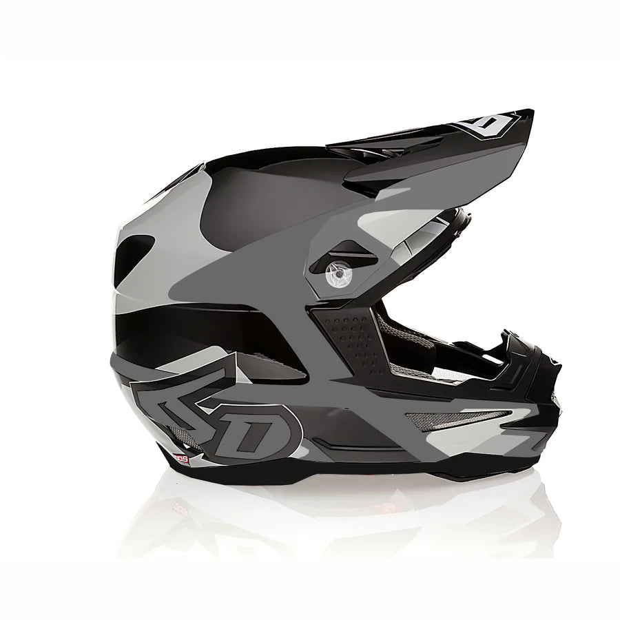 6D ATR-1 Apex Helmet - Grey / Black