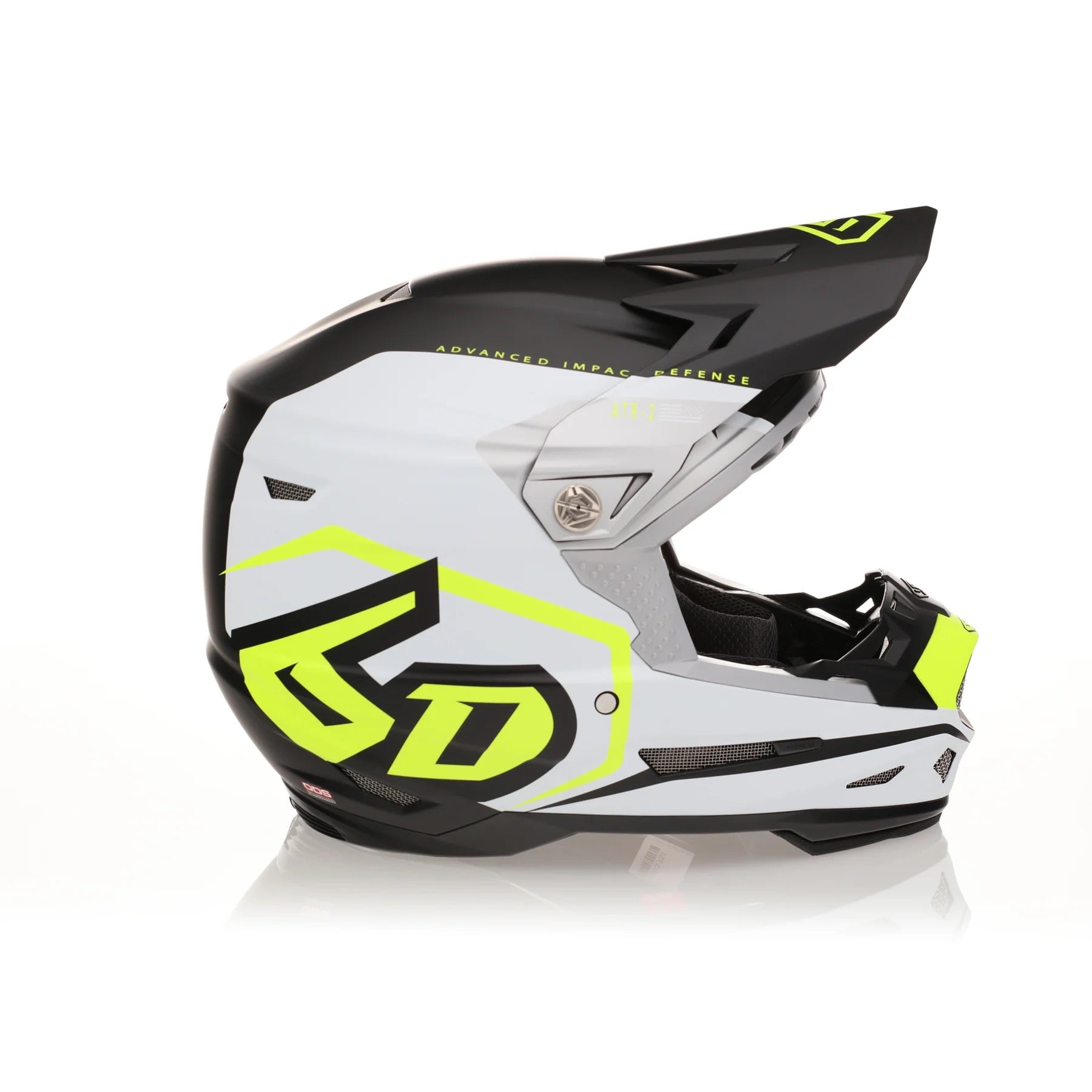 6D ATR-2 Delta Helmet - Neon Yellow