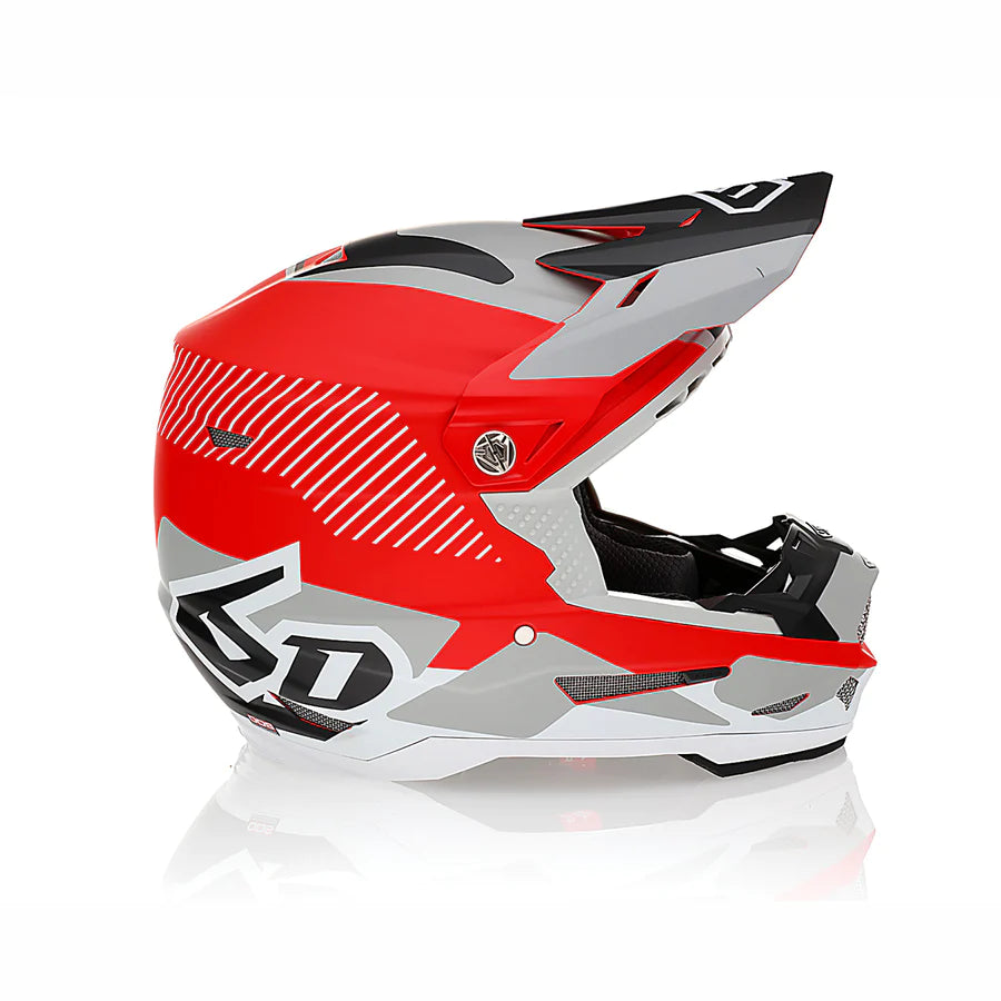6D ATR-2 Fusion Helmet - Red