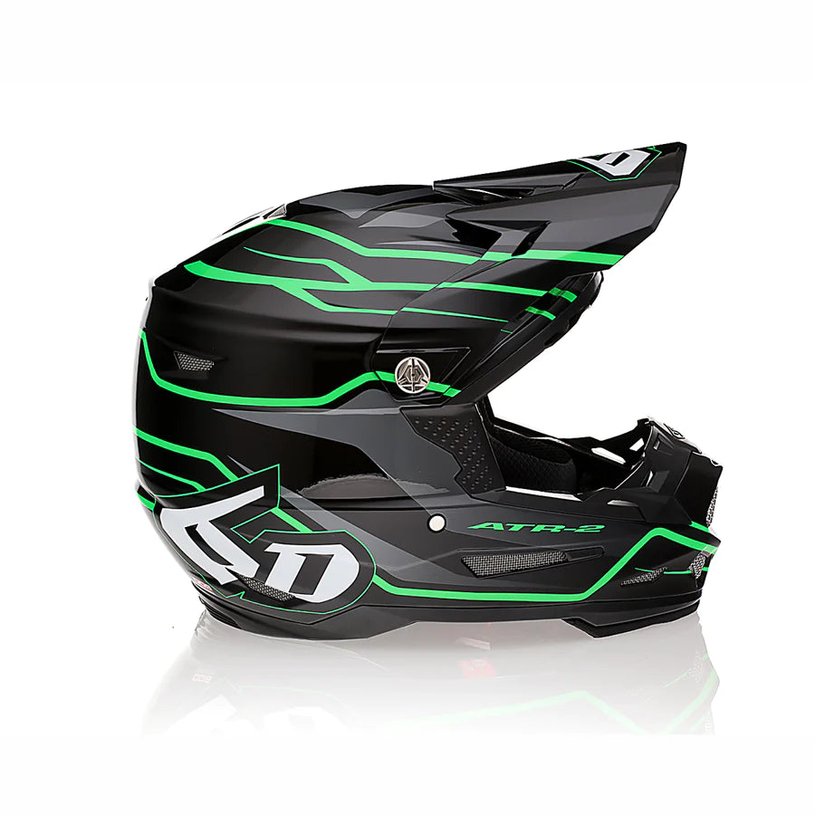 6D ATR-2 Phase Helmet - Neon Green