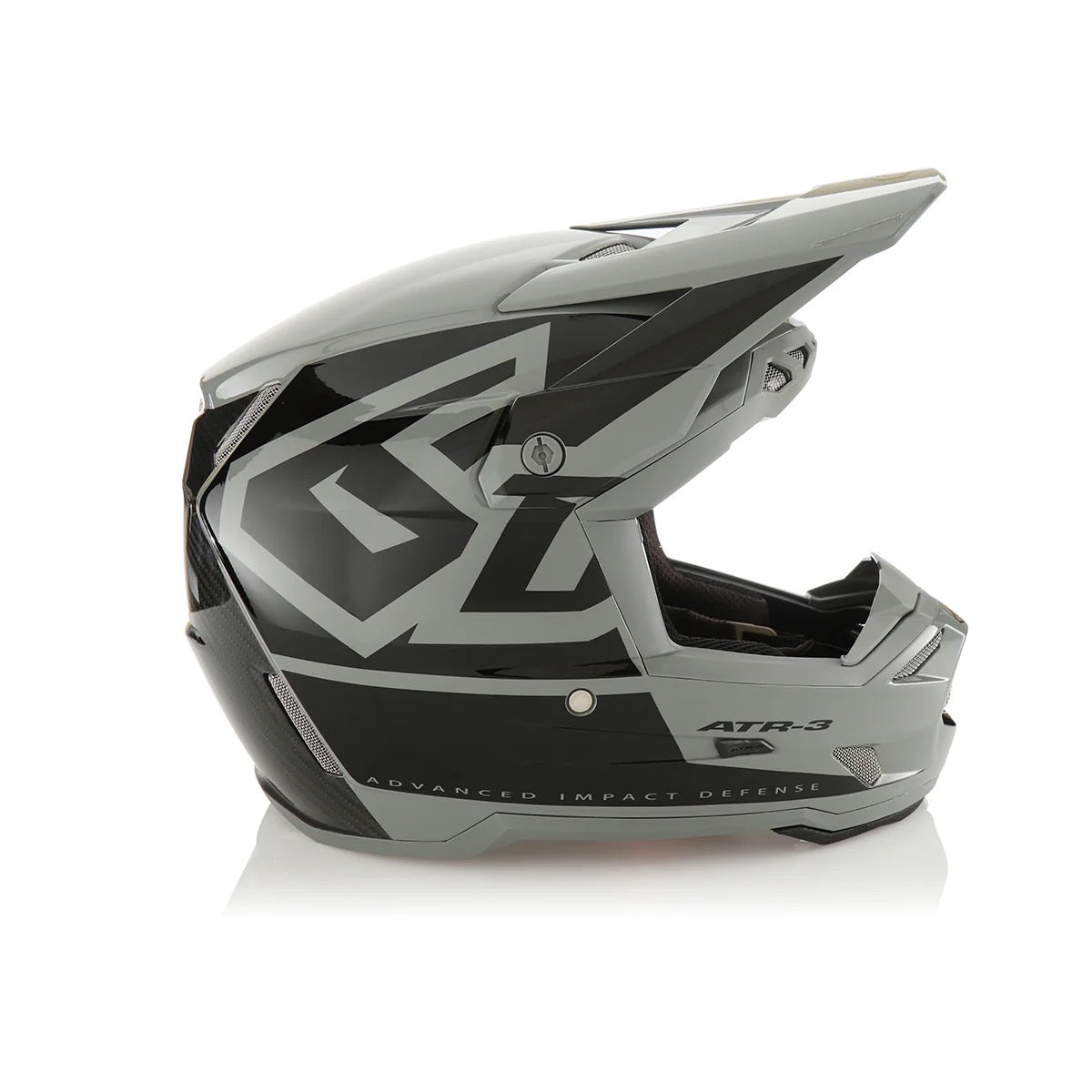 6D ATR-3Y Youth Hex Helmet - Gloss Black