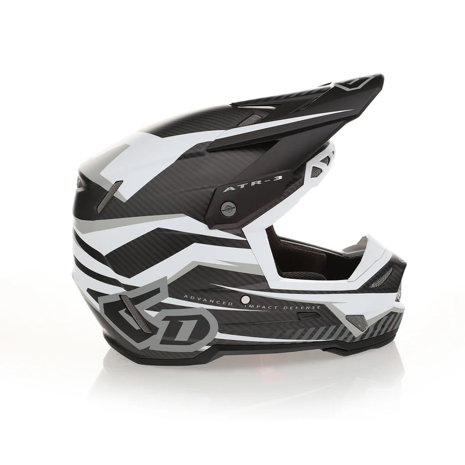 6D ATR-3 Helmet - Rival Matte White