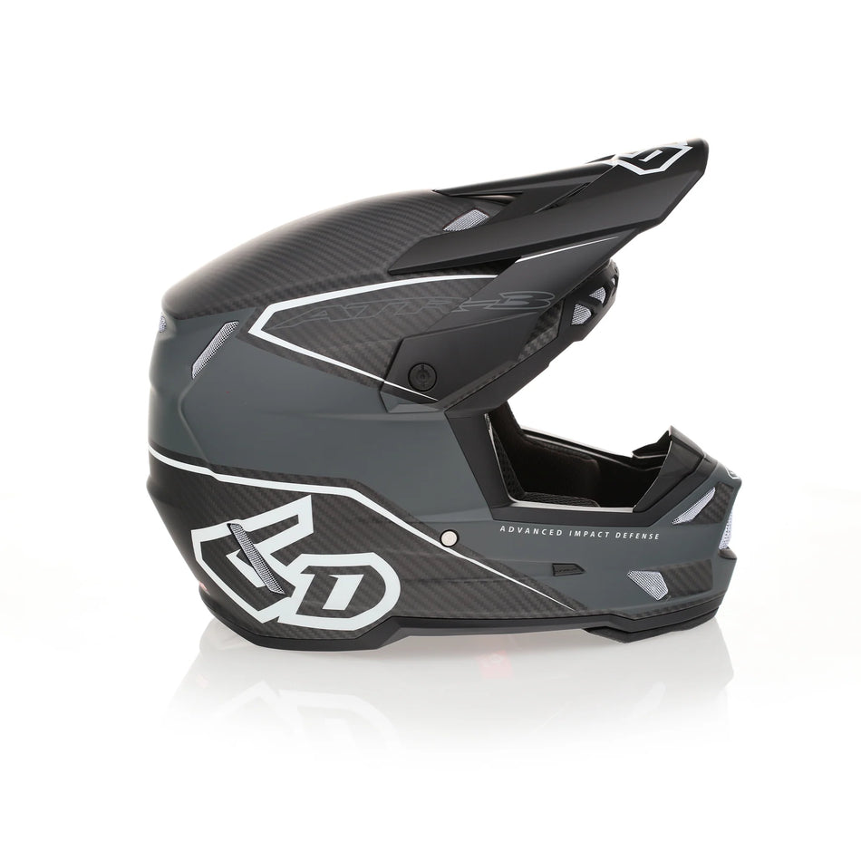 6D ATR-3 Helmet - Zone Matte White