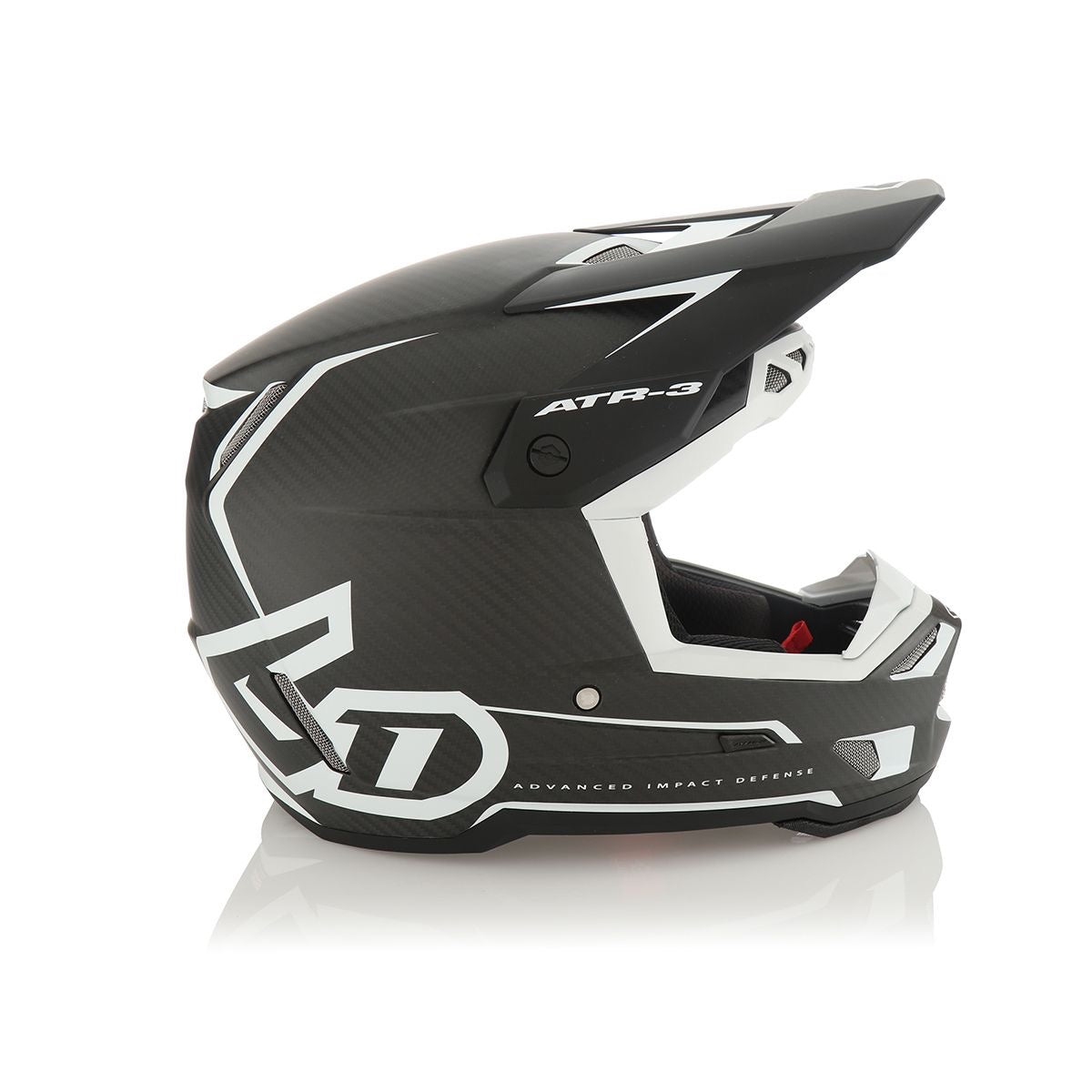 6D ATR-3 Nova Helmet - Matte White Carbon