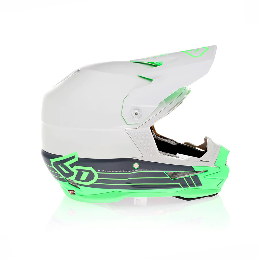 6D Helmets ATR-1 Split Helmet - Neon Green
