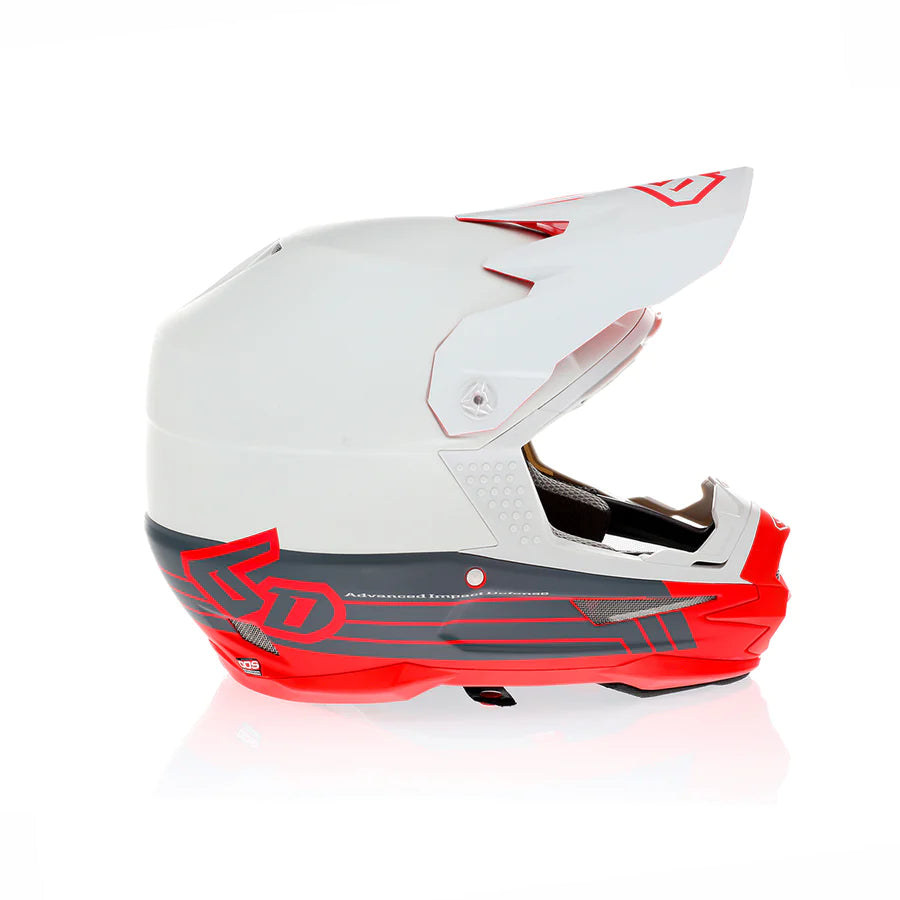 6D Helmets ATR-1 Split Helmet - Neon Red