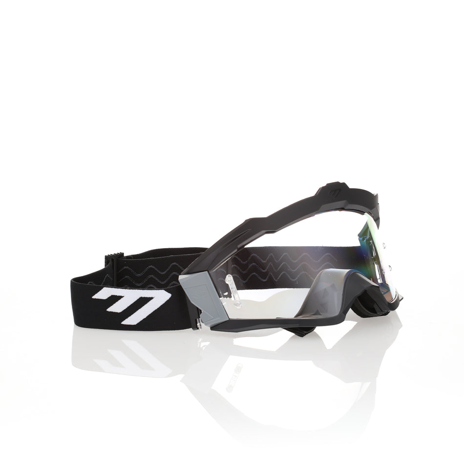 6D MAX R Goggle - Black/Grey & Clear
