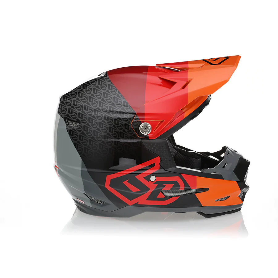6D Youth ATR-2Y Range Helmet - Red