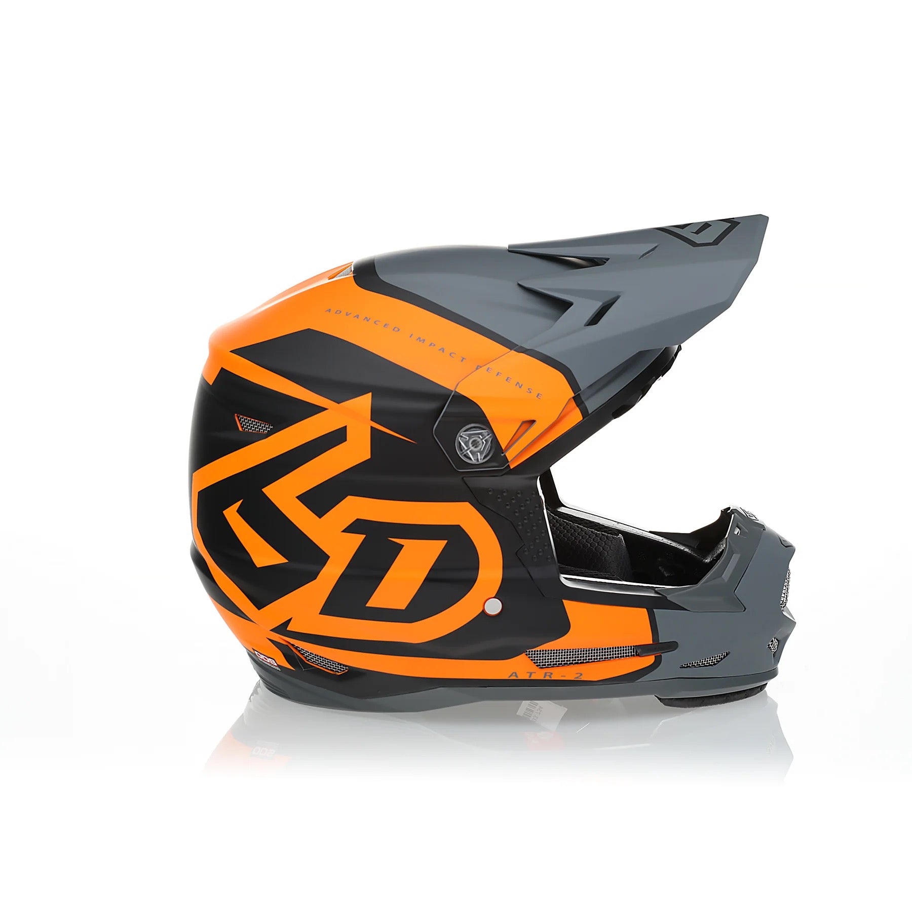 6D Youth ATR-2Y Torque Helmet - Neon Orange
