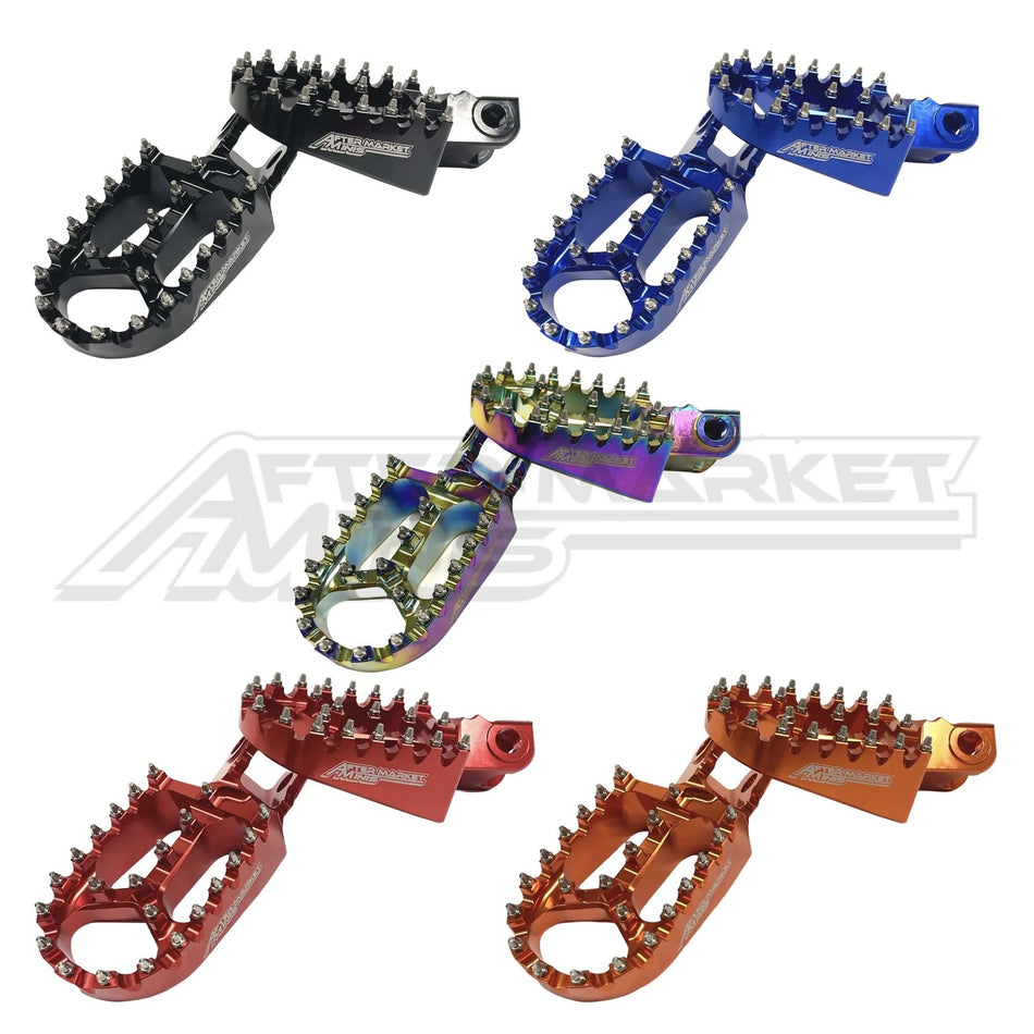 Aftermarket Minis GASGAS MC50 / MC65 | MC-E 3 / 5 Billet Foot Pegs