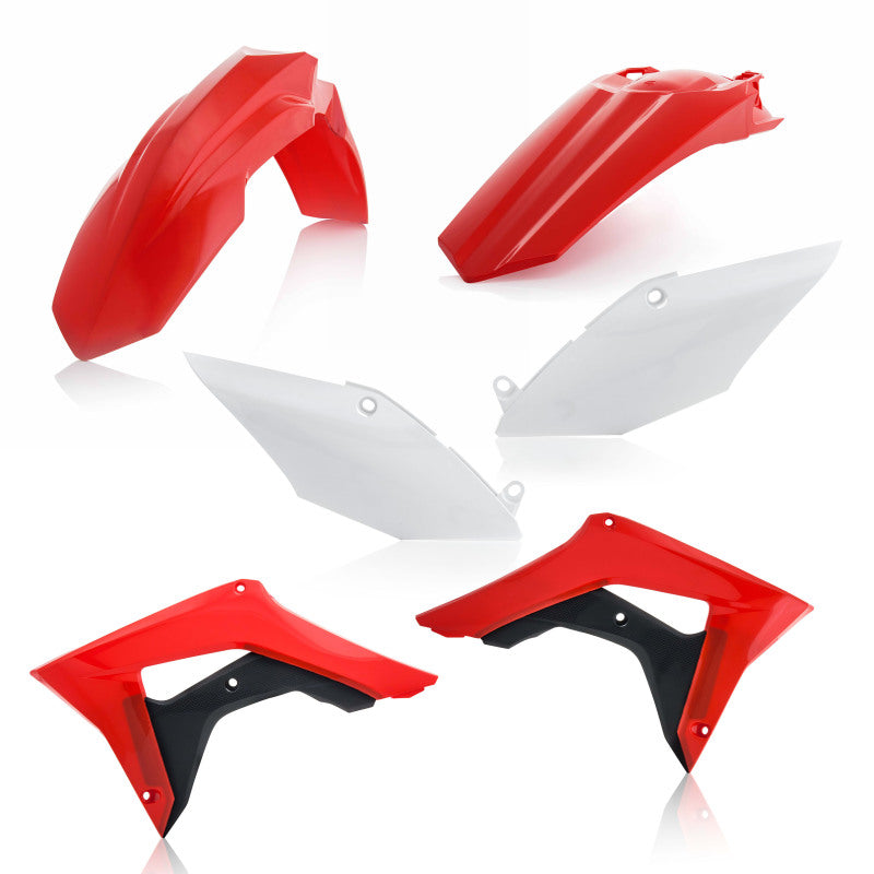 Acerbis - Honda CRF 250R-450R (2017-2022) Standard Plastic Kit - Original ’17 Red