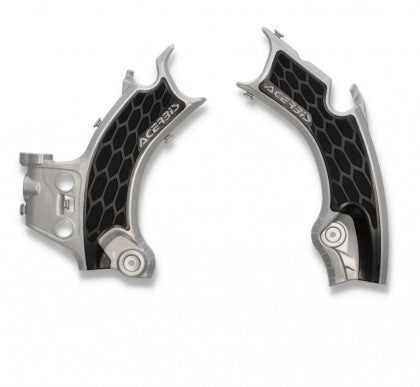 Acerbis - Honda CRF 450R / RX / RWE (2021-2024) X-Grip Frame Guard - Silver/Black