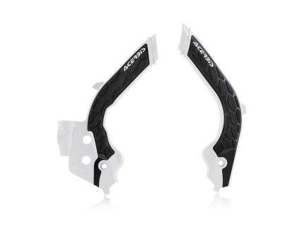 Acerbis - Husqvarna 125-450 TC/FC/FX/FE/S/TE/TX/ (2021-2023) Frame Guards- X-Grip - White/Black