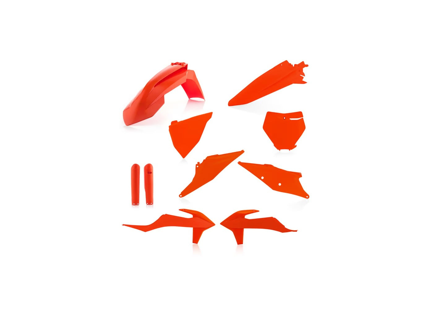 Acerbis - KTM 125-450 SX/SX-F/XC (2019-2022) Full Plastic Kit - ’16 Orange 