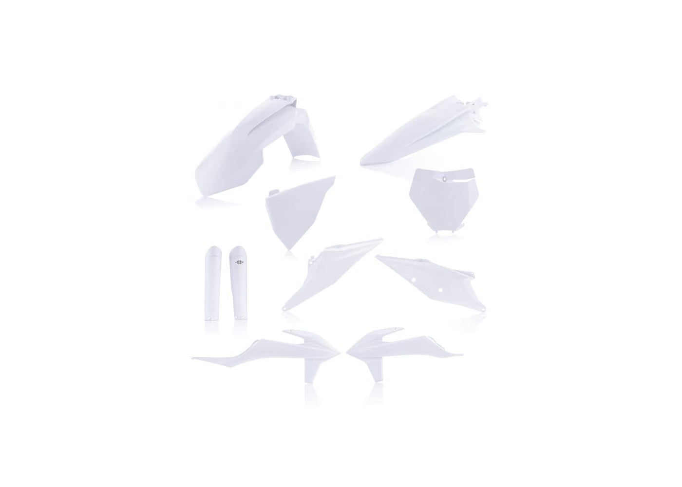 Acerbis - KTM 125-450 SX/SX-F/XC (2019-2022) Full Plastic Kit - ’20 White