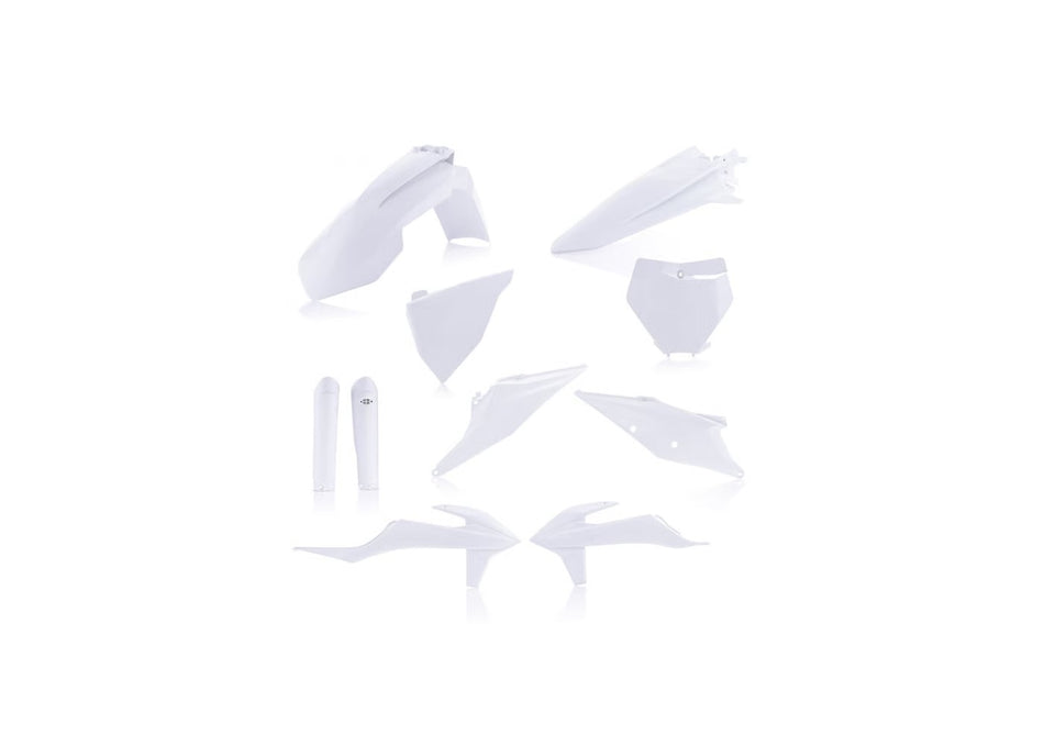Acerbis - KTM 125-450 SX/SX-F/XC (2019-2022) Full Plastic Kit - ’20 White