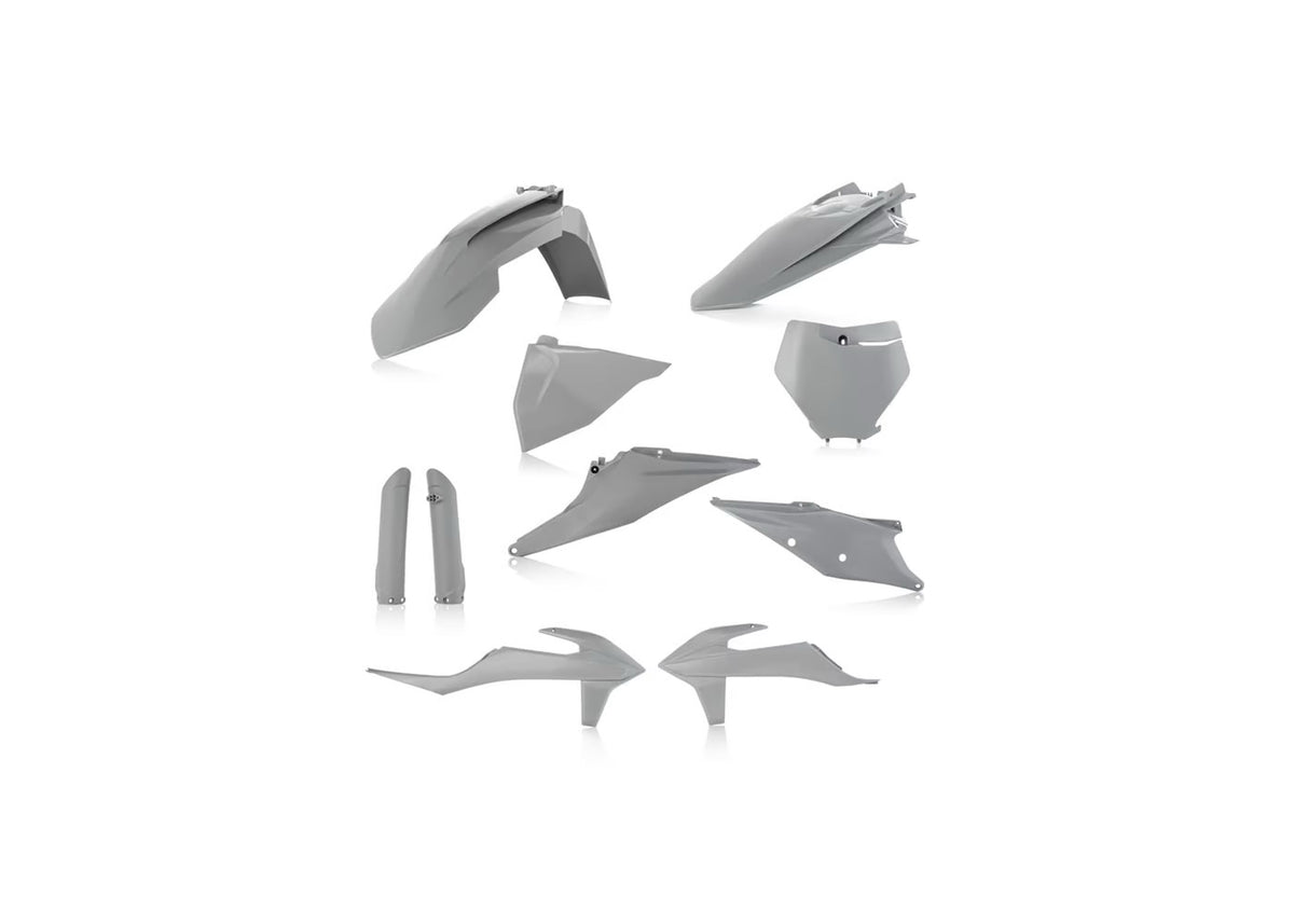 Acerbis - KTM 125-450 SX/SX-F/XC (2019-2022) Full Plastic Kit - 7c GreyHawk 