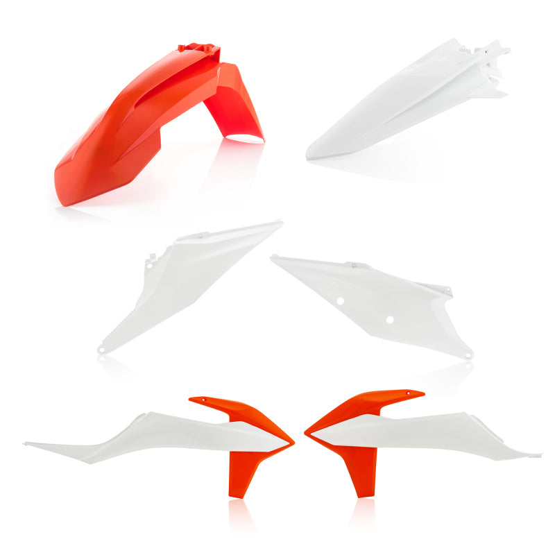 Acerbis - KTM 125-450 SX/SX-F/XC (2019-2022) Standard Plastic Kit - Original ’19 Orange