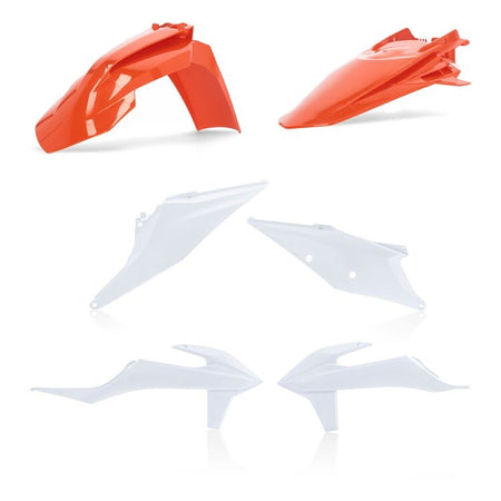 Acerbis - KTM 125-450 SX/SX-F/XC (2019-2022) Standard Plastic Kit - Original ’21 Orange