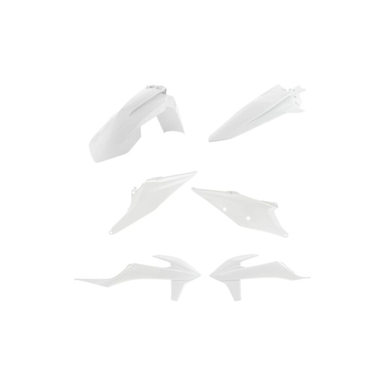 Acerbis - KTM 125-450 SX/SX-F/XC (2019-2022) Standard Plastic Kit - White