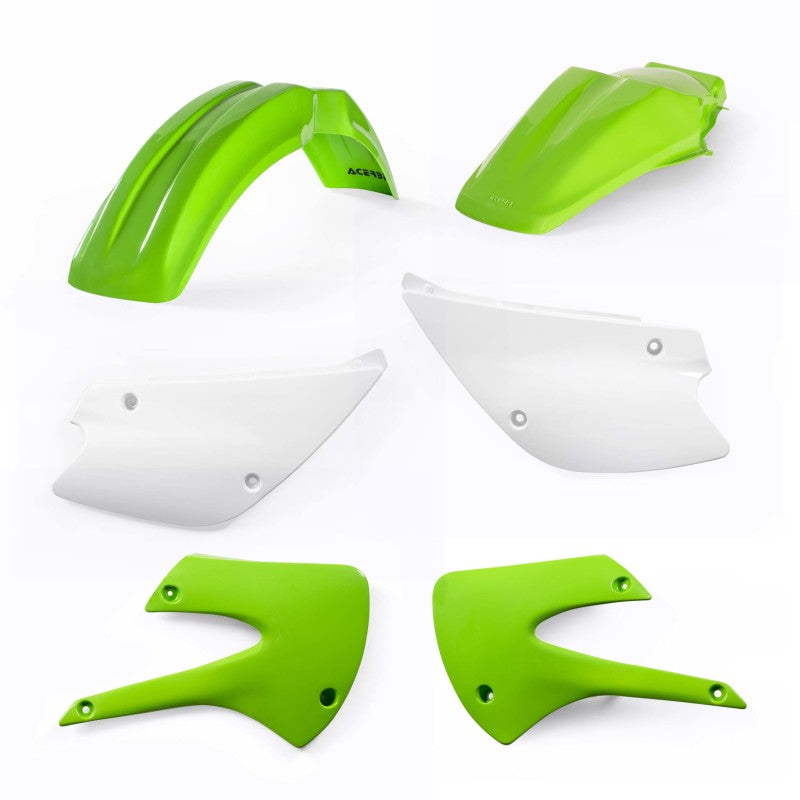 Acerbis - Kawasaki KX85-KX100 (2001-2013) Standard Plastic Kit - Original ’12 Green