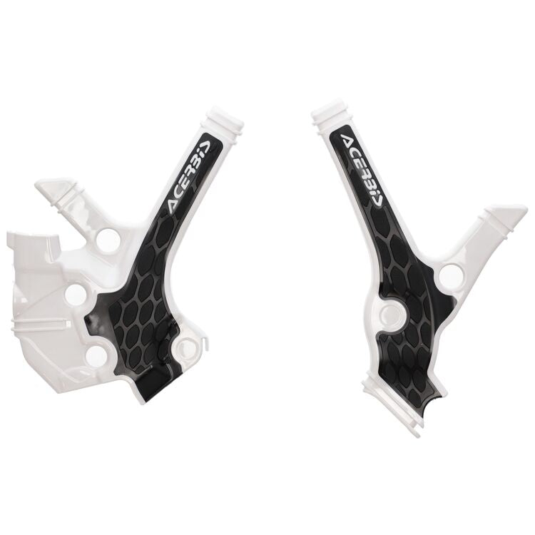 Acerbis - Yamaha YZ85 (2022-2025) Frame Guards- X-Grip - White/Black