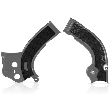 Acerbis - Yamaha YZ 250F-450F (2014-2016) X-Grip Frame Guard - Silver / Black 