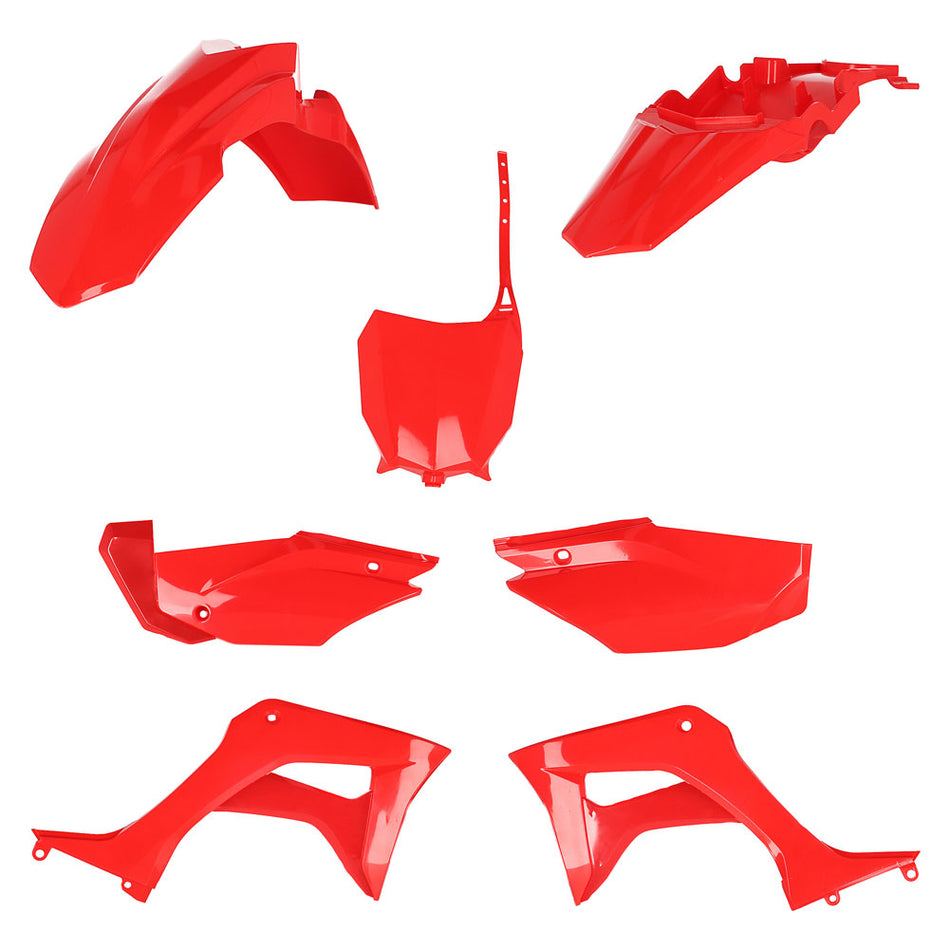 Acerbis Full Plastic Kit - Honda CRF110F (2019-2025) Red