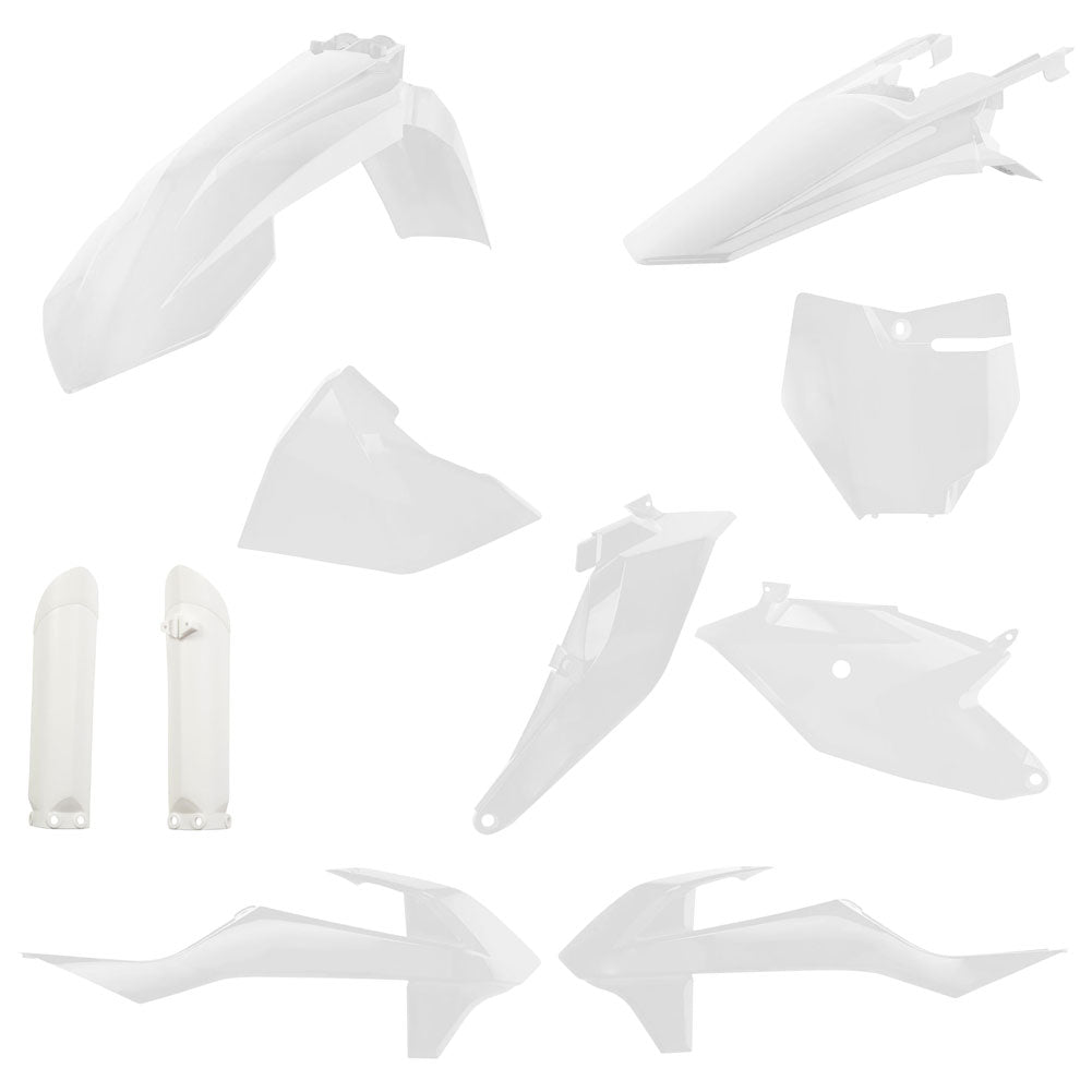 Acerbis Full Plastic Kit - KTM 85 SX / GASGAS MC85 (2018-2024) White