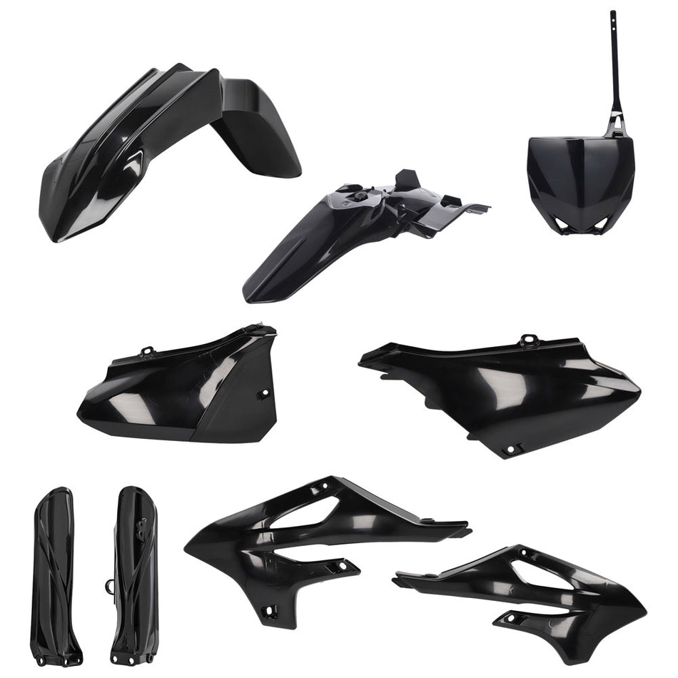 Acerbis Full Plastic Kit - Yamaha YZ85 (2022-2026) Black
