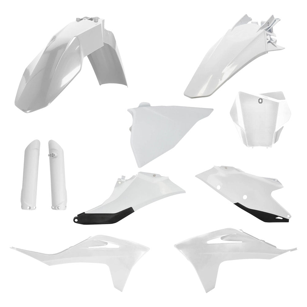 Acerbis GASGAS MC / EX 125-450F (2021-2023) Full Plastic Kit White Black