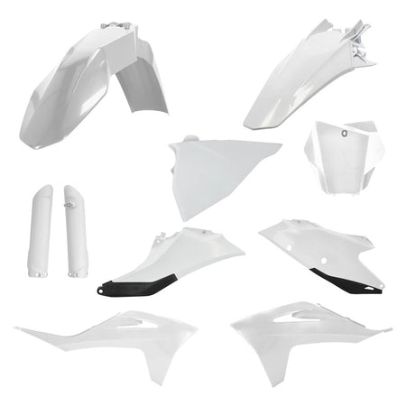 Acerbis GASGAS MC / EX 125-450F (2021-2023) Full Plastic Kit White Black