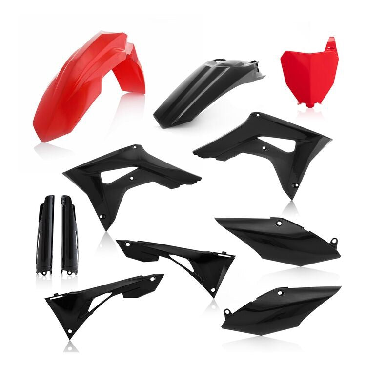 Acerbis Honda CRF 250R-450R (2019-2022) Full Plastic Kit - Red / Black