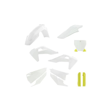 Acerbis Husqvarna TC/FC/FX 125-450 (2019-2022) Full Plastic Kit '19 Orignal White