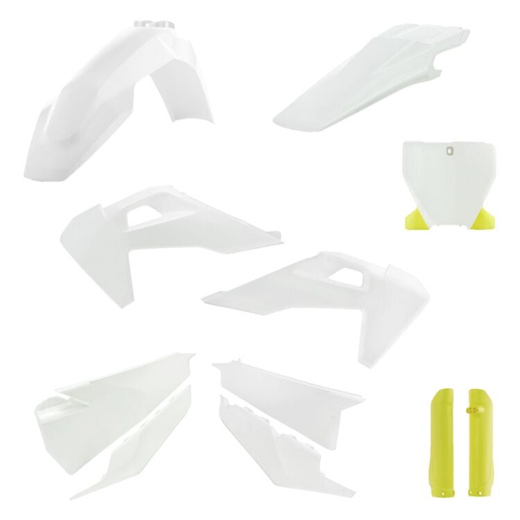 Acerbis Husqvarna TC/FC/FX 125-450 (2019-2022) Full Plastic Kit '22 Orignal White