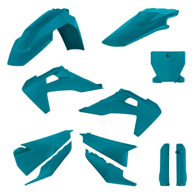 Acerbis Husqvarna TC/FC/FX 125-450 (2019-2022) Full Plastic Kit Metallic Teal