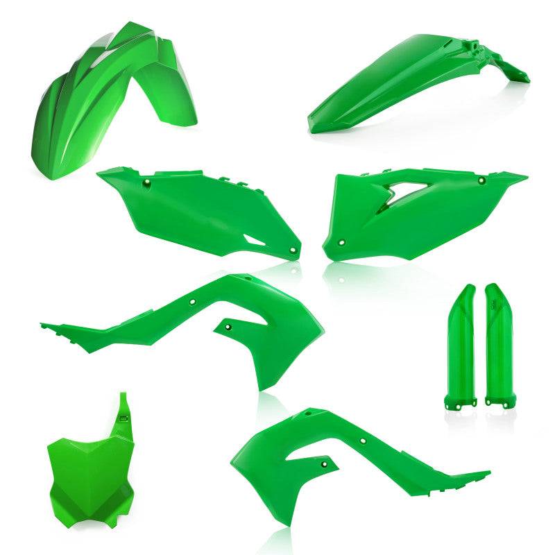 Acerbis Kawasaki KX 250-450 F / X / SR (2019-2024) Full Plastic Kit - Green 